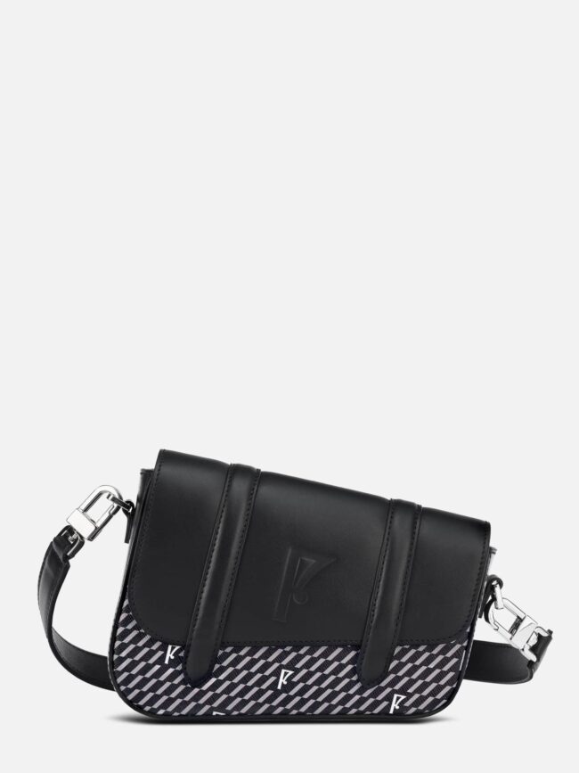 Sac Bandoulière cuir et toile